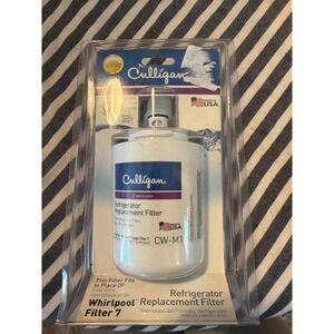 Culligan CW-M1 Refrigerator Water Filter Replacement for Whirlpool Filter 7 USA